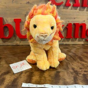 5/$20 Ty Beanie Babies Bushy Lion Plush Stuffed Animal 13 in